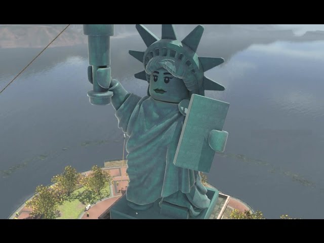 LEGO City Undercover - Lady Liberty Island 100% Guide (All Collectibles)