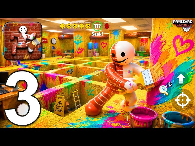 Paint & Hide: Color Guys - Gameplay Walkthrough Part 3 - Painty Hide & Seek Game (iOS, Android)