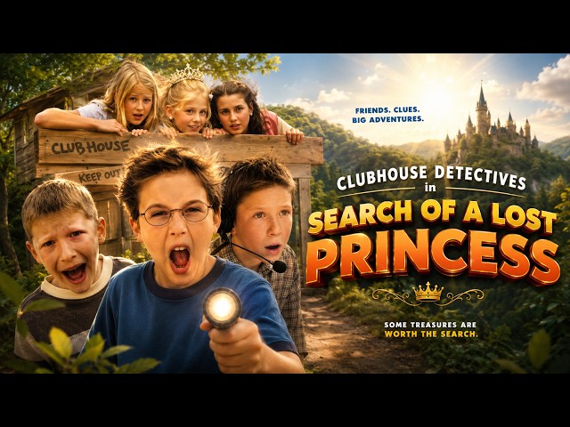 Clubhouse Detectives in Search of a Lost Princess FULL MOVIE | Family Movies | Movies to Watch
