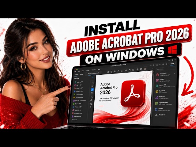 How To Safely Download Adobe Acrobat Pro 2026 Crack | Installation