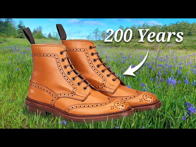 (Since 1829!) Unboxing Englands OLDEST Shoes - Trickers Country Boot