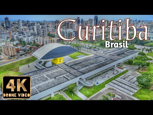 Curitiba, Paraná, Brasil 4k drone