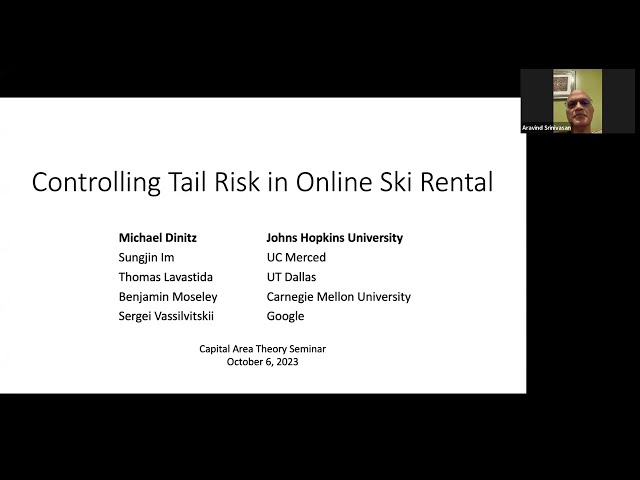 Michael Dinitz: Controlling Tail Risk in Online Ski-Rental