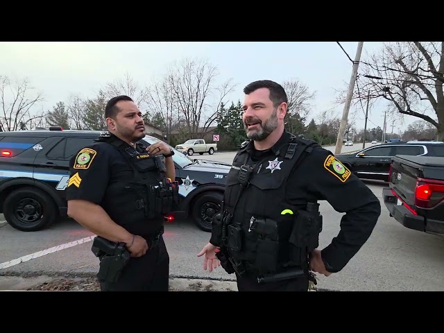 Illegally detained Westmont IL pd off Padilla threatened arrest for filming.  Svoboda professional 