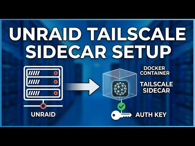 Tailscale Sidecar setup on Unraid