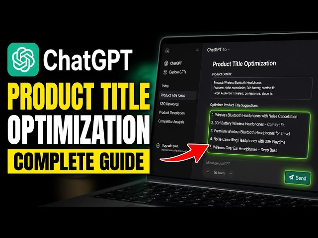 How to setup product title optimization using ChatGPT prompts - Detailed Guide