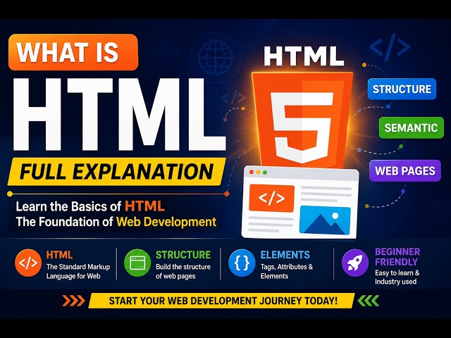 What is html ?