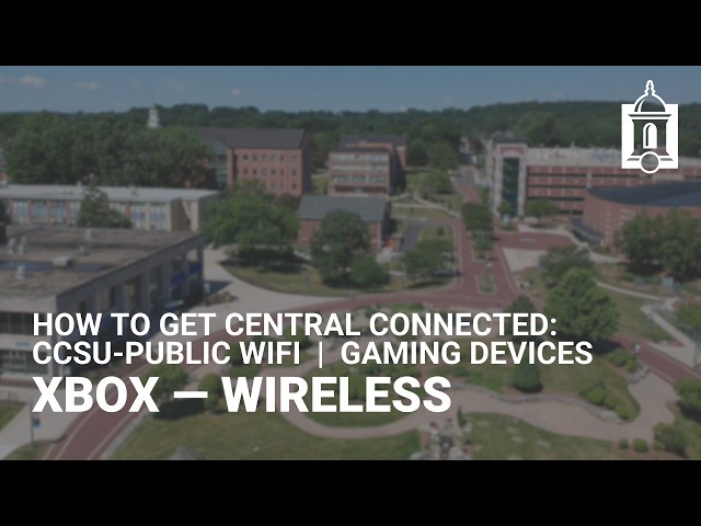 Tutorial: Connecting Your XBOX to Central's Wi-Fi (ccsu-public)