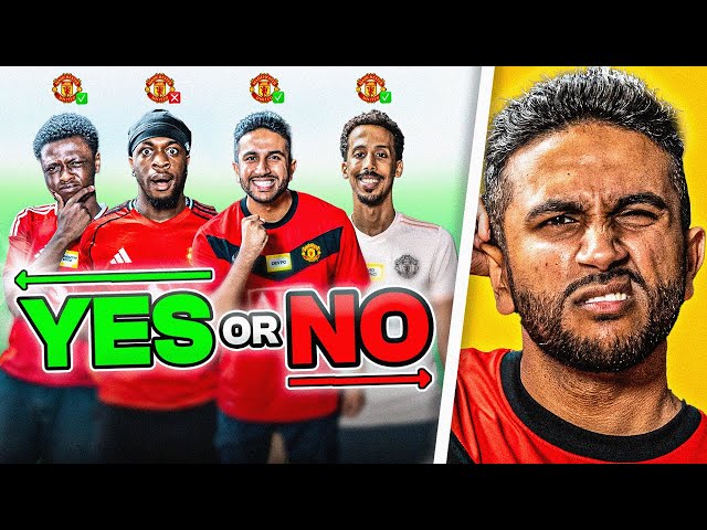 Manchester United fans CAN'T AGREE on these FOOTBALL DEBATES 😳