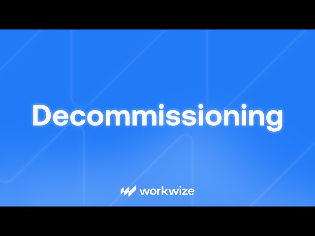 How Workwize Handles Global IT Asset Disposal & Decommissioning