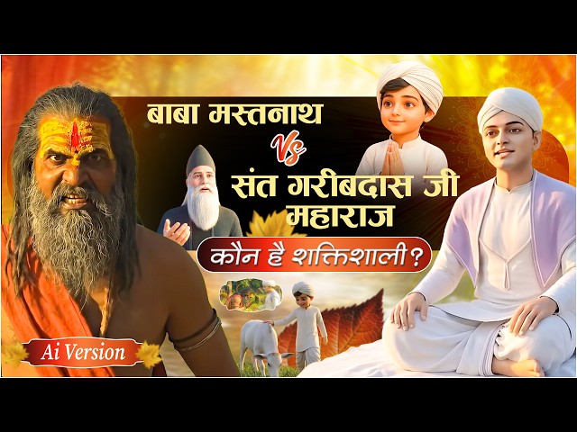 Who is more powerful? | Baba Mastnath Vs Sant Garib Das Ji Maharaj | AI Video | Sant Rampal Ji Ma...