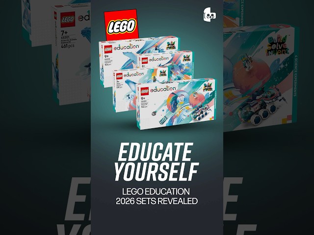 Educate yourself with these new LEGO EDUCATION sets