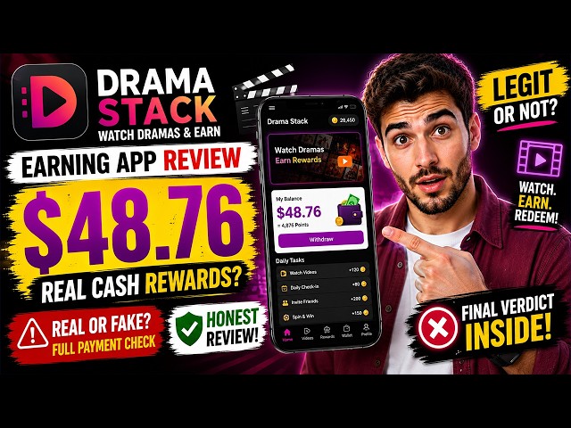 Drama Stack Review | Real Cash or Fake? Honest Reward Investigation