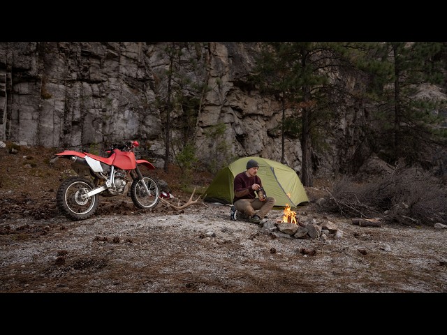 Moto Camping the Night Before Everything Changed