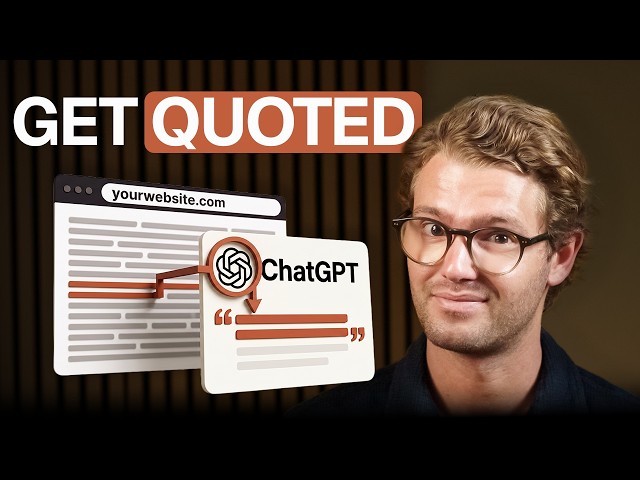 How to Write a Page ChatGPT Will Actually Quote