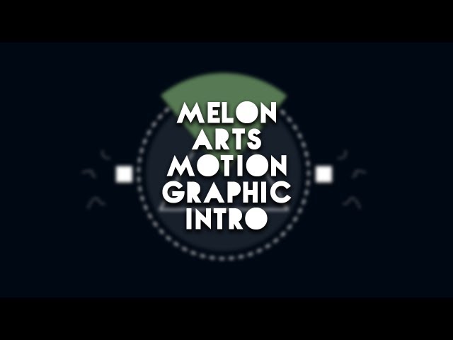 2D Motion Graphics Client Intro: The Melon Arts