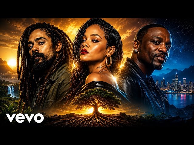 Damian Marley ft Rihanna & Akon - LIFE HISTORY (AI Collaboration)