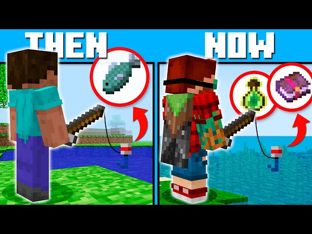 Minecraft Mechanics Then and Now | Minecraft Discoveries