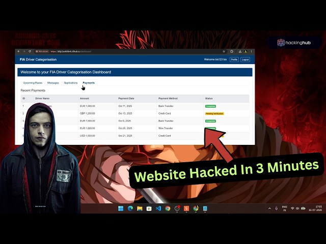 How hackers hack any website in 3 minute 20 Seconds | Hackinghub CAR