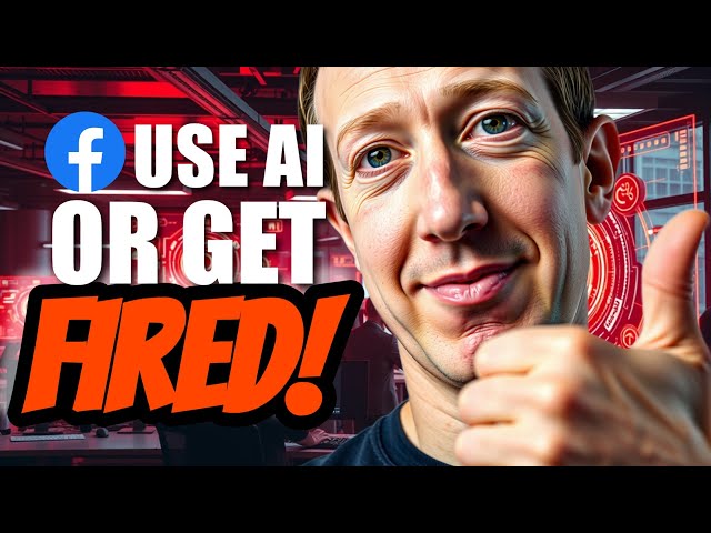 Facebook: Employees REQUIRED To Use AI For 2026 Performance Reviews!