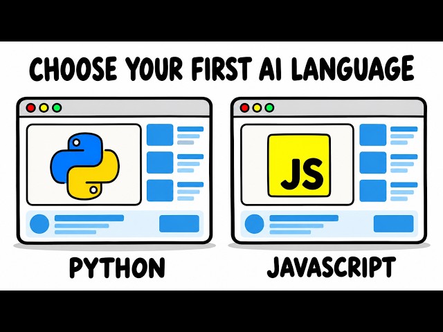 Python or JavaScript? Choose Your First AI Language