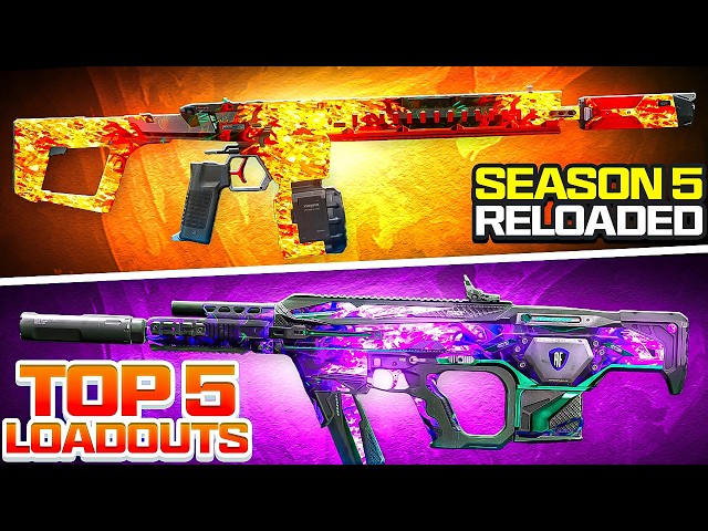 TOP 5 *META* LOADOUTS in WARZONE! 👑 (Best Class Setup)