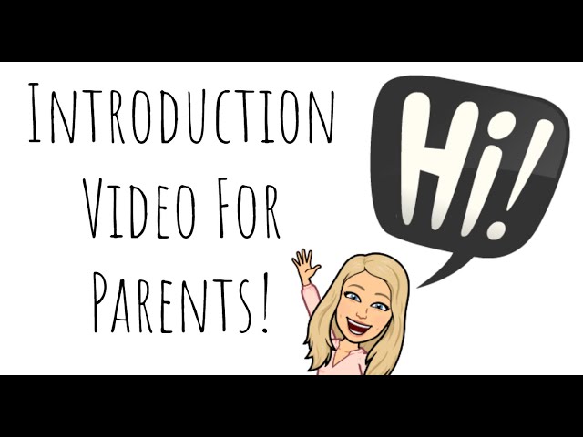 Introduction Video (For Parents)