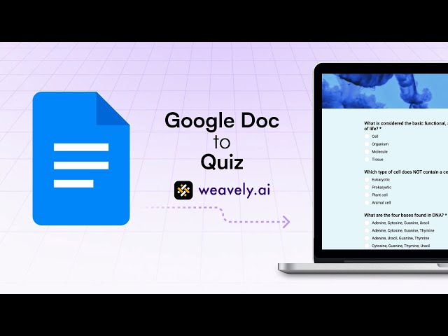 How to Turn Google Docs into a Quiz with AI (Free & Auto-Grading)