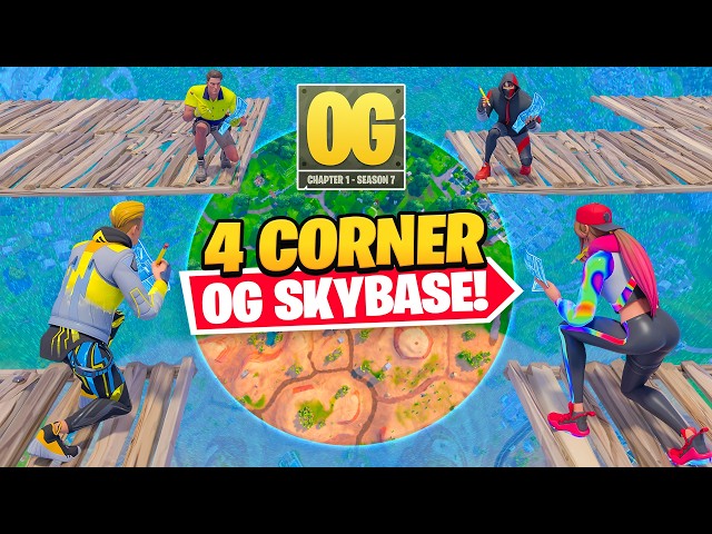 OG 4 Corner Skybase Challenge!