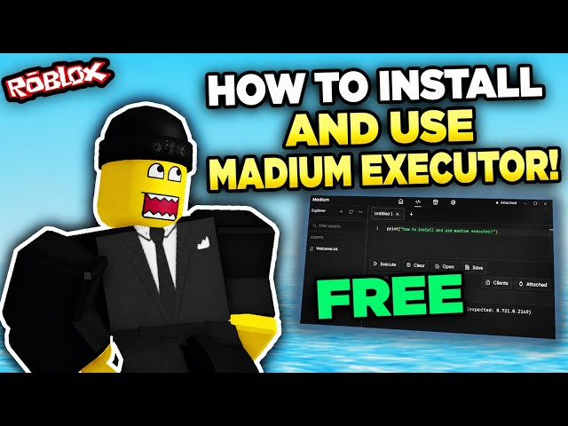 How To Get Madium Executor 2026 - Install & Use FREE KEYLESS Roblox Executor