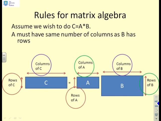 Matlab Basics 3b - matrices, vectors and arrays