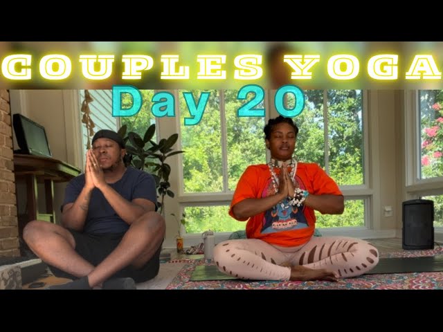 🧡Day 20 🧡40 Min Yin Yoga to Lower Cortisol | TEC & Gio Flex Everyday