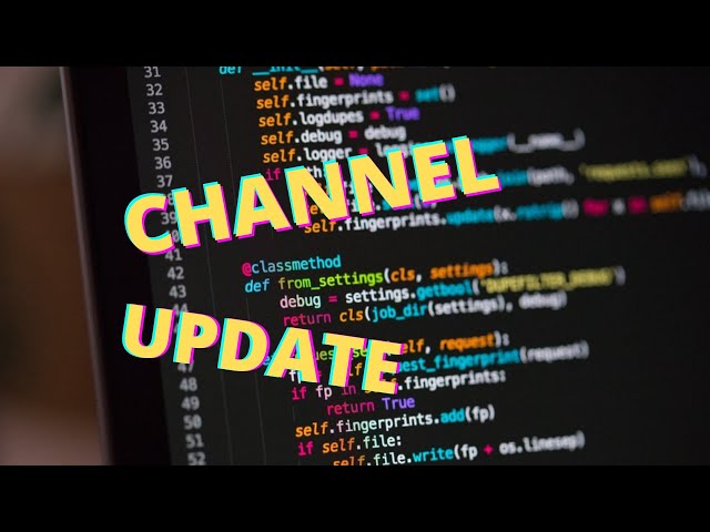 Important Channel Update | coding