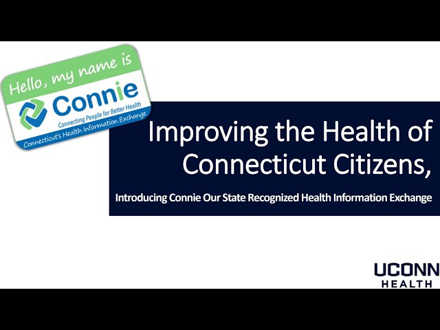 Introducing Connie, Connecticut's State Designated HIE | Health IT for Clinicians