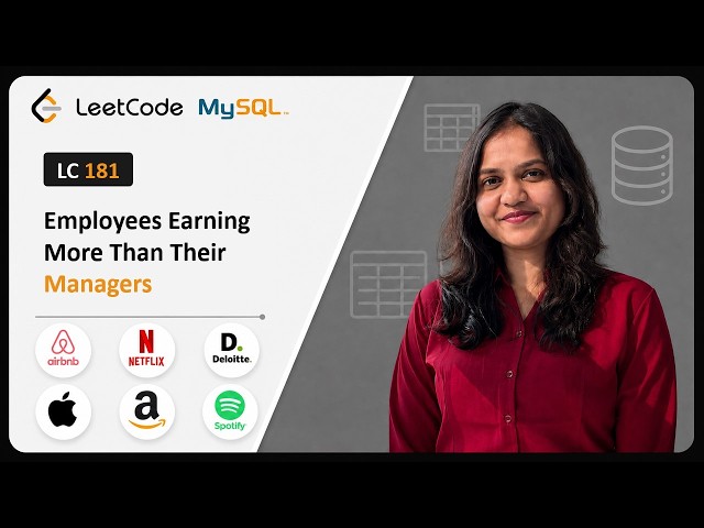 LeetCode 181: Employees Earning More Than Their Managers [SQL] | Easy