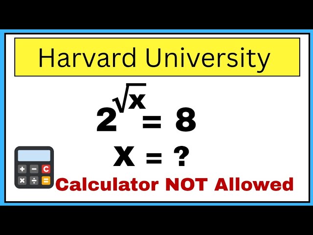 Can you solve this?|| Exponential Equation|| Algebra Problem ||