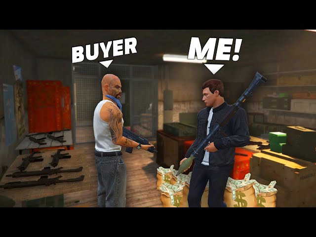 I Sold BLACK LISTED WEAPONS in GTA RP With MODS!