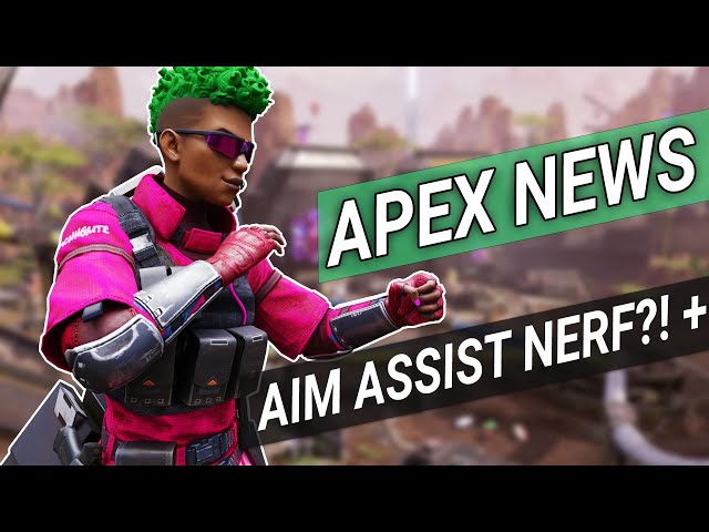 Apex Legends News Update - Aim Assist Getting Nerfed? + Lifeline Lore Coming + Streamer Mode changes
