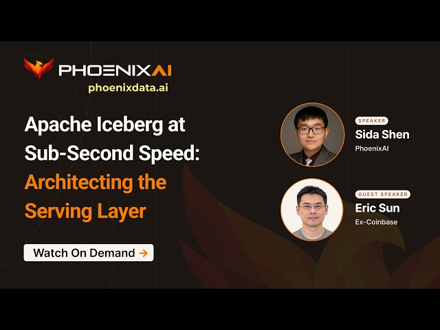 Apache Iceberg at Sub-Second Speed: Architecting the Serving Layer