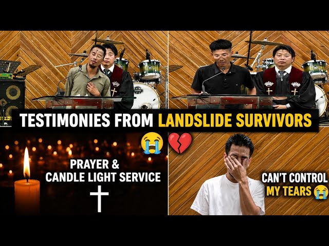 Testimonies from landslide survivors 😭💔 @YapangKonyak  let's remember them in prayers 🙏Mon,Nagaland 
