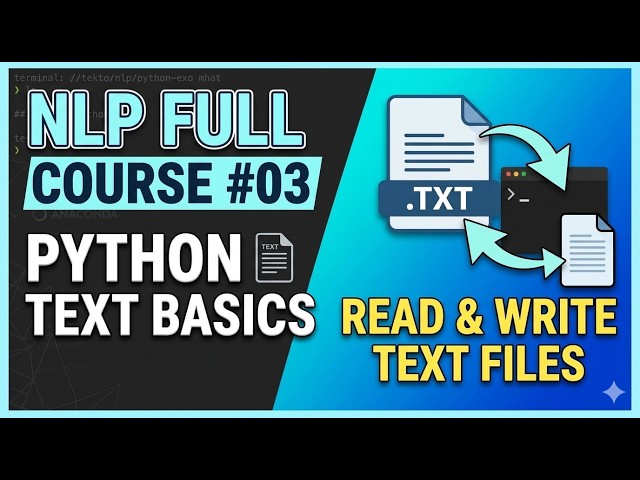 7 Working with Text Files with Python Part Two