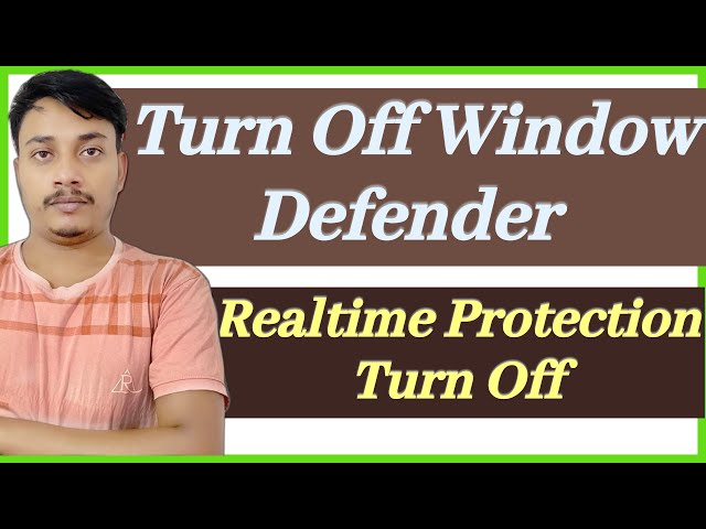How To Disable Real Time Protection In Windows || Windows Defender Turned Off