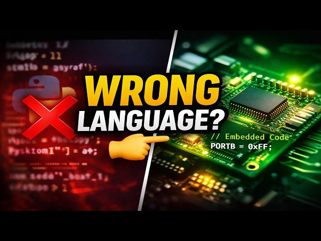 6 Languages You ACTUALLY Need for Embedded Systems (2026 Guide)