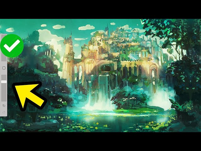 Environment Design for Beginners [Procreate process]
