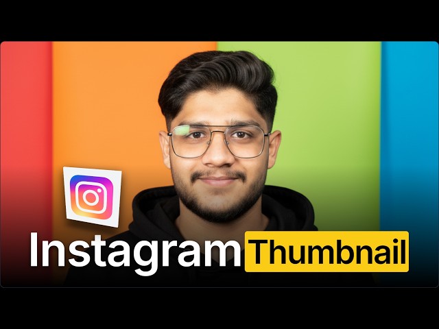 Free AI Tool for Instagram Thumbnails (Step-by-Step Tutorial)