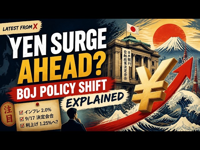 【X】Yen Surge Ahead? BOJ Policy Shift Explained