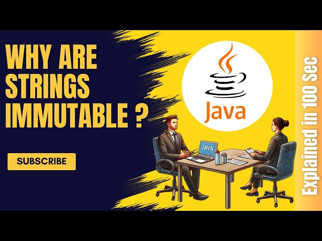 Why are Strings immutable in Java? | Java Interview