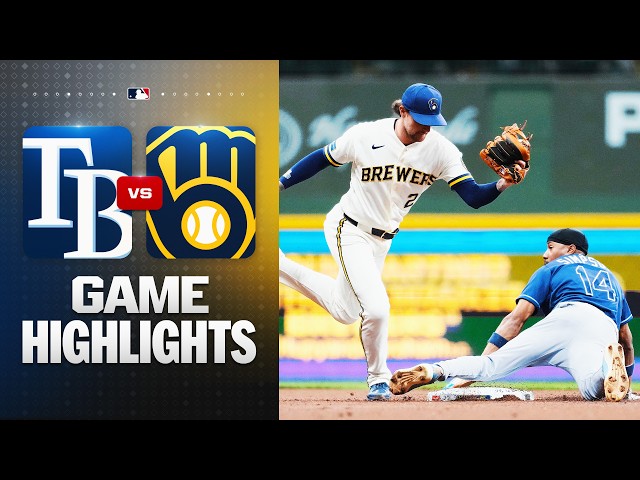Rays vs. Brewers Game Highlights (3/30/26) | MLB Highlights