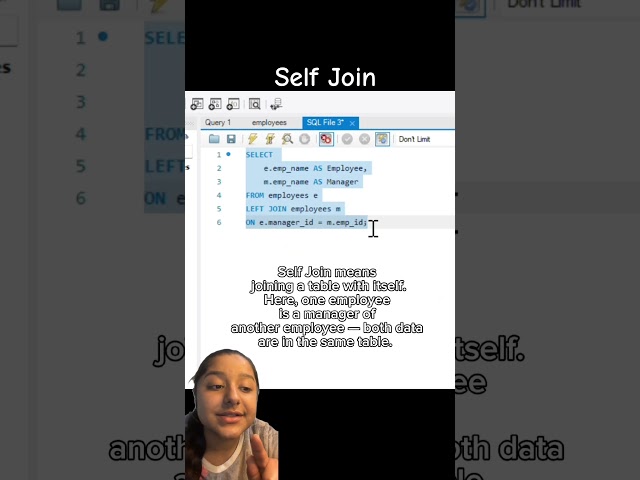 #self join #joins #sqljoins #dataanalystroadmap #dataanalyst2026