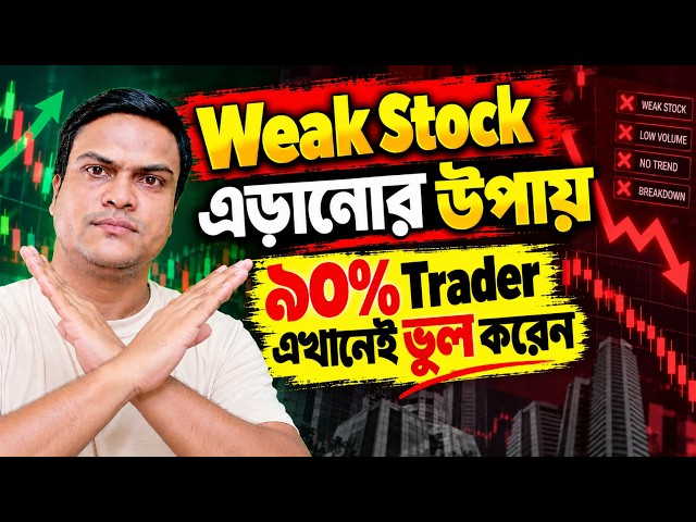 Weak Stock চিনবেন কীভাবে? ⚠️ এই ৫টি Signal আগে দেখুন | Price Action Bangla